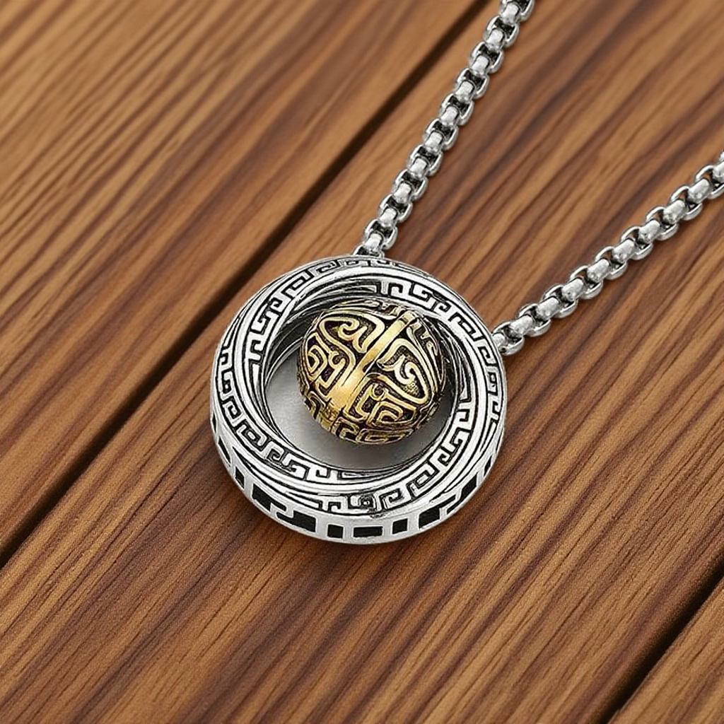 Zen Mobius Necklace – The Eternal Flow of Luck | Zen Ara Grove