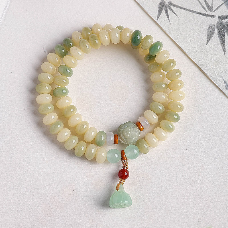 TODAY ONLY! 108 Natural Bodhi Seed Mala Bracelet | Zen Ara Grove