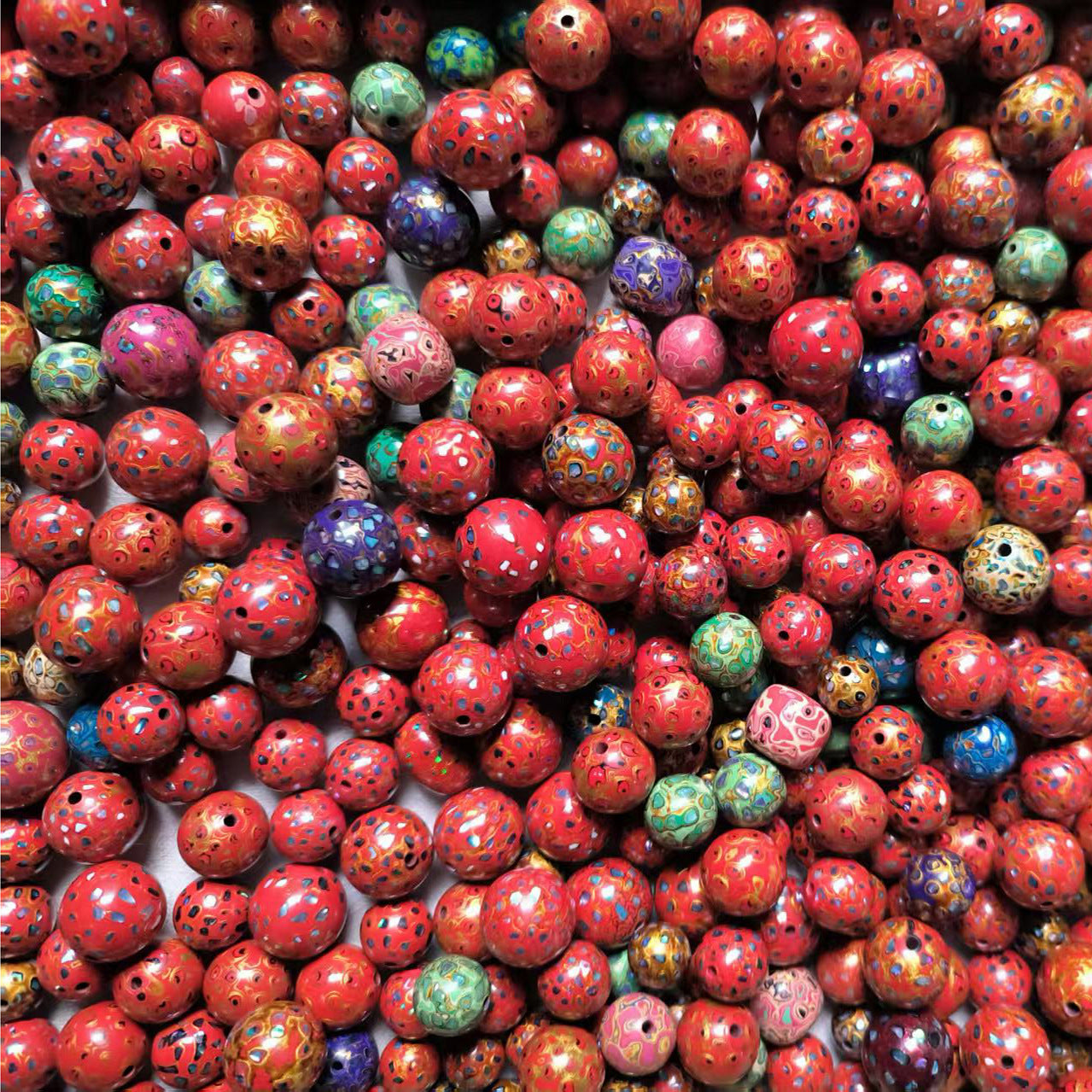 Lacquered Multi-Gem Bead Bracelet | Zen Ara Grove