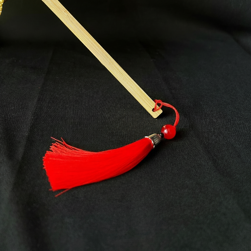 Taoist Bagua Banana Leaf Fan | Zen Ara Grove
