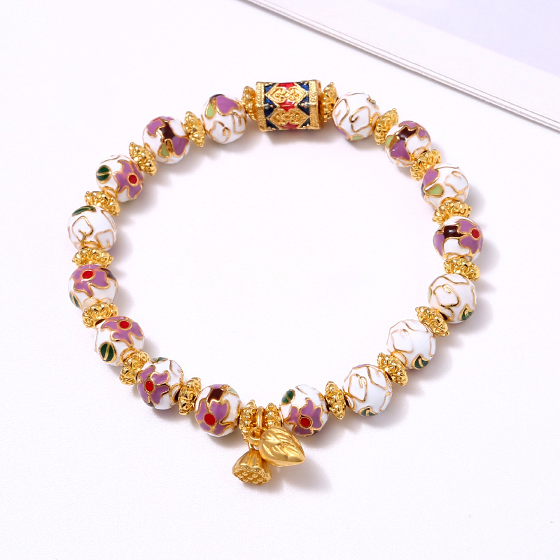 Handcrafted Cloisonné Filigree Enamel – Flourishing Flowers Series | Zen Ara Grove