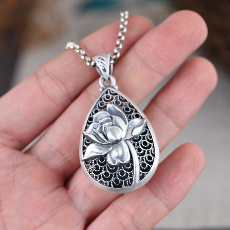 Koi & Lotus Pendant – A Symbol of Fortune and Flow | Zen Ara Grove