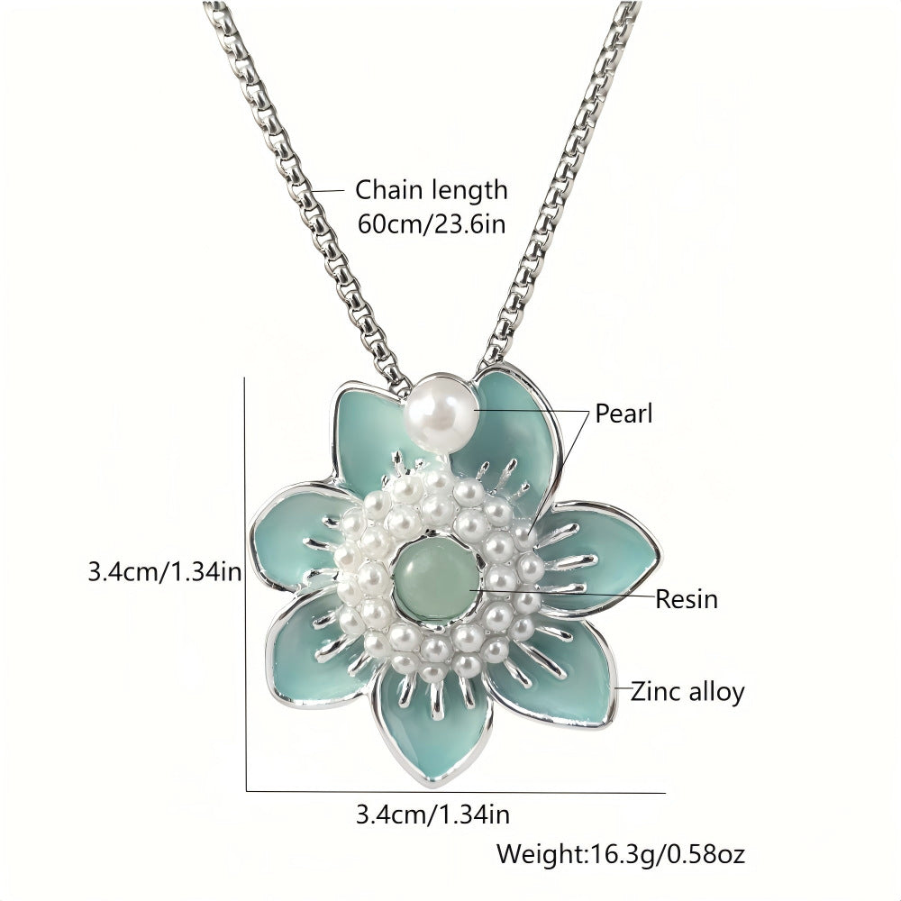 Night Glow Sunflower Necklace | Zen Ara Grove