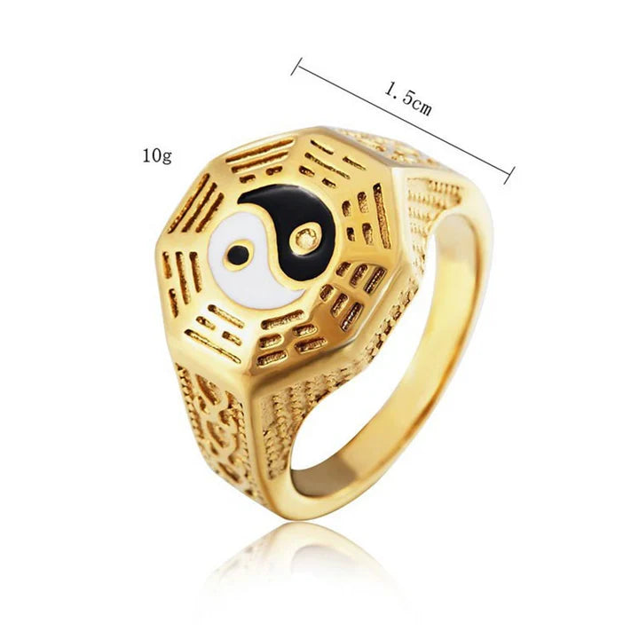 Yin-Yang Silver Ring | Zen Ara Grove
