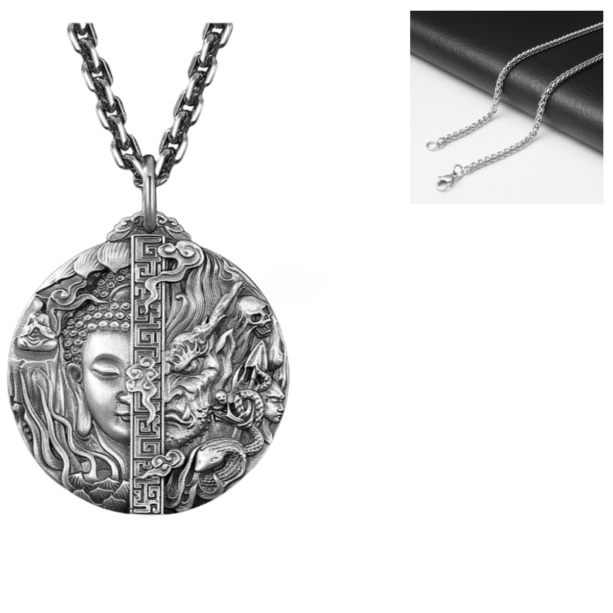 Zen Reminder Necklace – Master the Mind, Master Your Fate | Zen Ara Grove