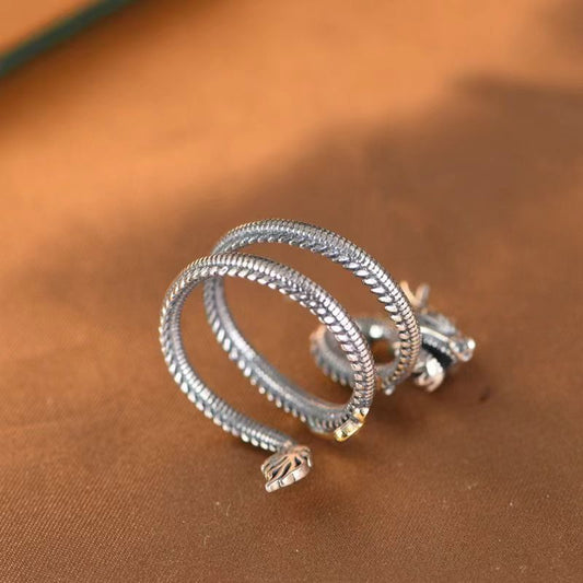 Eastern Dragon Ring – Guardian of Strength and Fortune | Zen Ara Grove