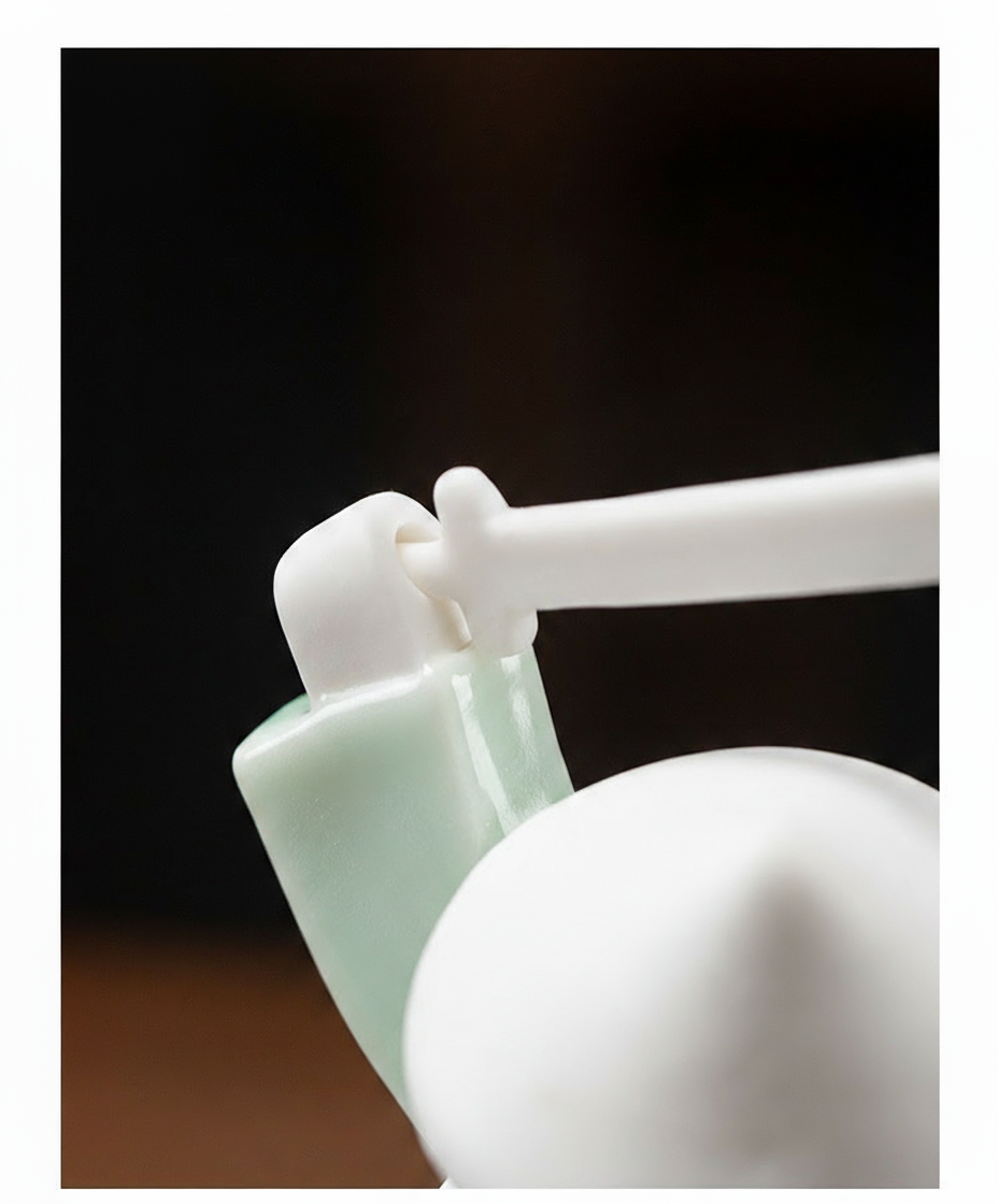 Kung Fu Zen Ceramic Incense Holder – Martial Artist Duel Figurine | Zen Ara Grove
