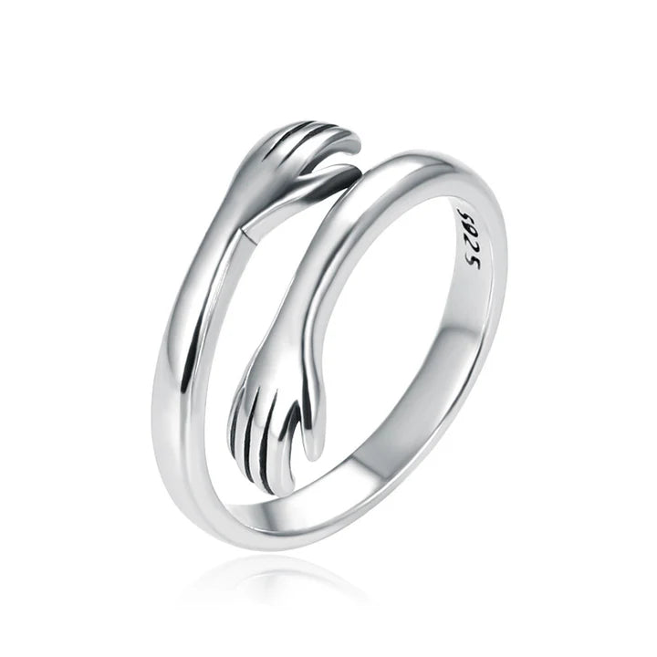 Eternal Embrace – Minimalist Zen Love Ring | Zen Ara Grove