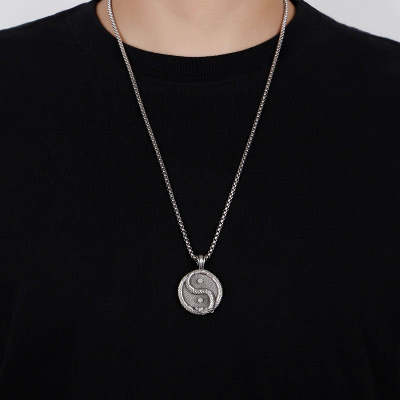 Yin-Yang Dragon Amulet – Balance of Power | Zen Ara Grove