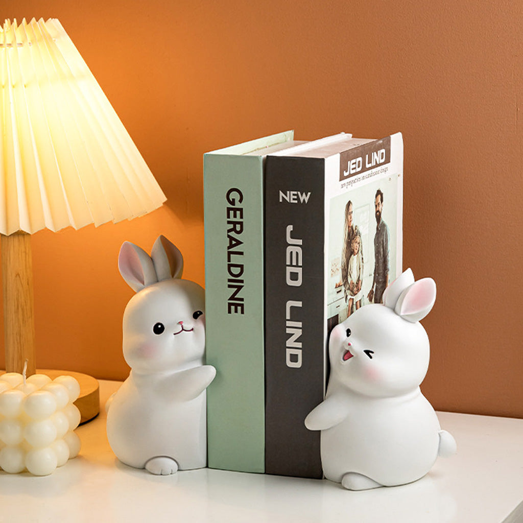 Bunny & Duck Hug Figurine Set – Symbol of Warmth & Blessing | Zen Ara Grove