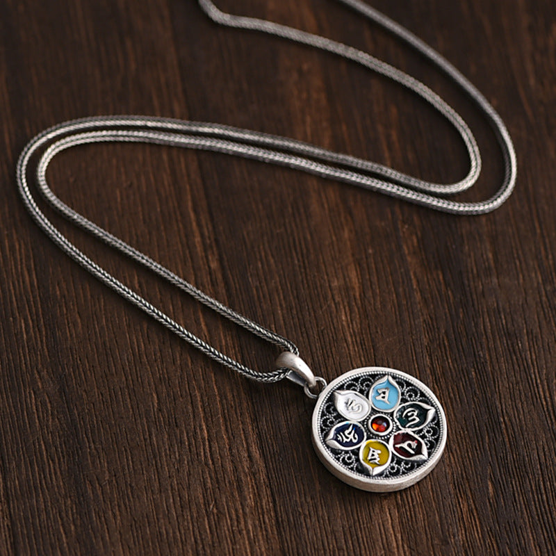 Six-Syllable Mantra Pendant | Zen Ara Grove