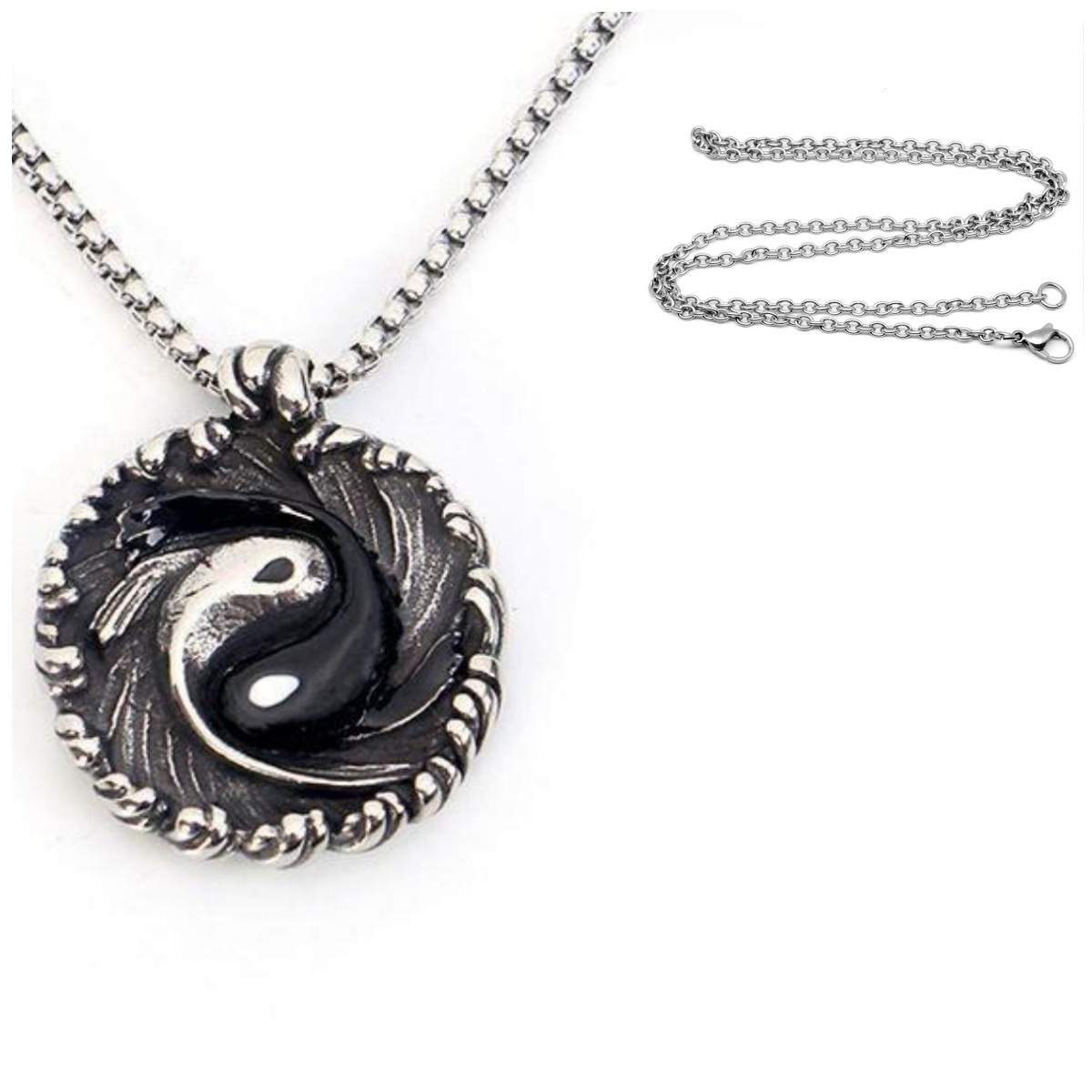 Vintage Yin-Yang Tai Chi Pendant | Zen Ara Grove