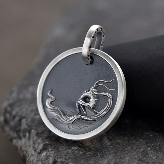 999 Silver  Monkey King Pendant – The Rebel Who Defies Heaven | Zen Ara Grove