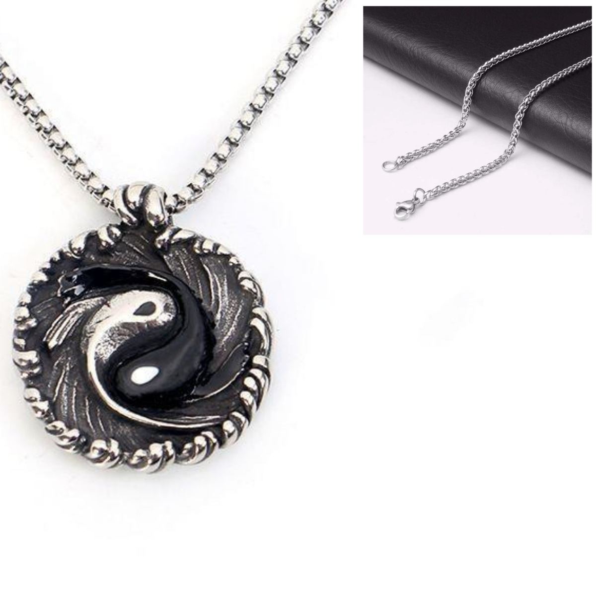 Vintage Yin-Yang Tai Chi Pendant | Zen Ara Grove