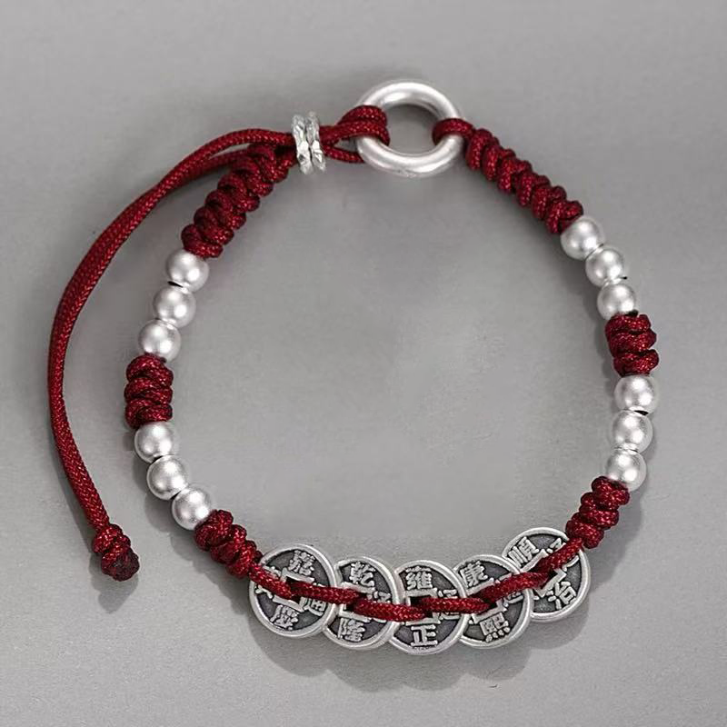Imperial Coin Amulet Bracelet – Guardian of Fortune | Zen Ara Grove