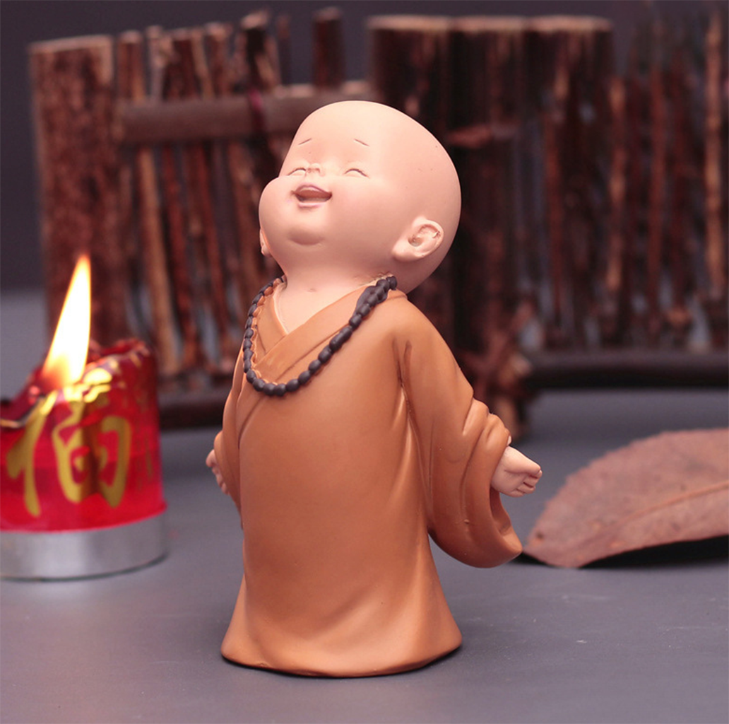Cute Zen Monk Figurines| Zen Ara Grove