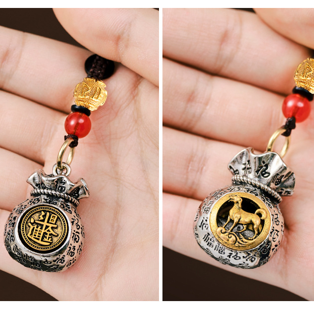 Mini Blessing Pouch: Keychain & Bag Charm