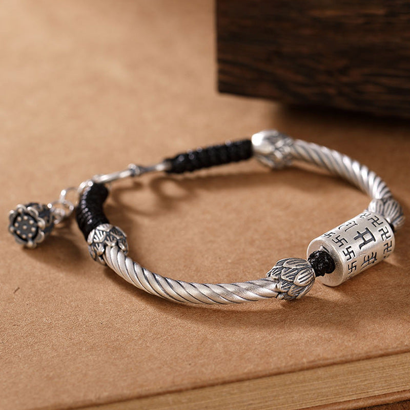 Six-Word Mantra Blessing Bead Bracelet | Zen Ara Grove