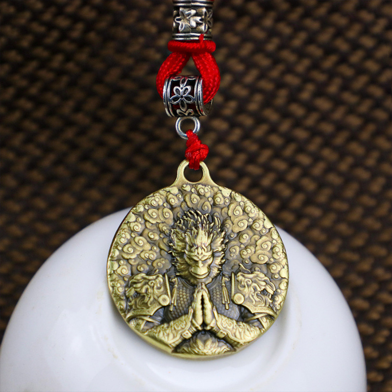 Wukong Prayer Pendant | Zen Ara Grove