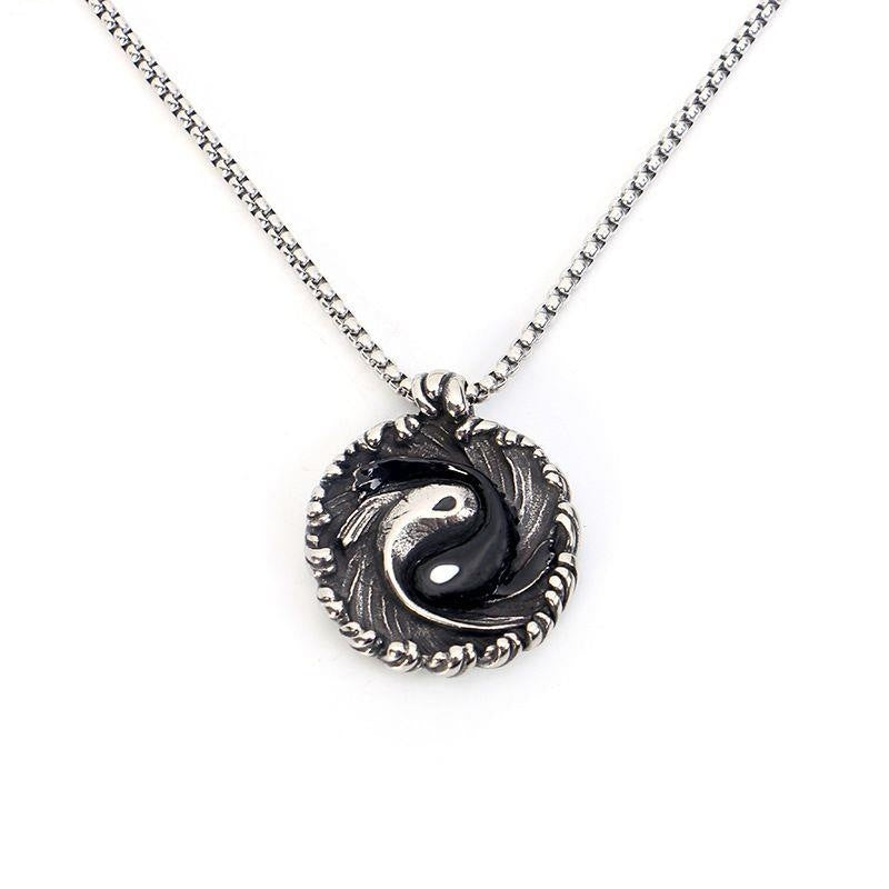 Vintage Yin-Yang Tai Chi Pendant | Zen Ara Grove
