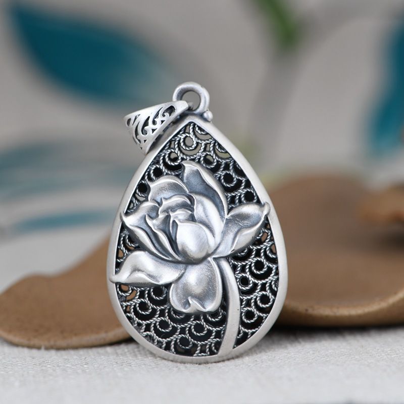 Koi & Lotus Pendant – A Symbol of Fortune and Flow | Zen Ara Grove