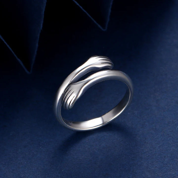 Eternal Embrace – Minimalist Zen Love Ring | Zen Ara Grove