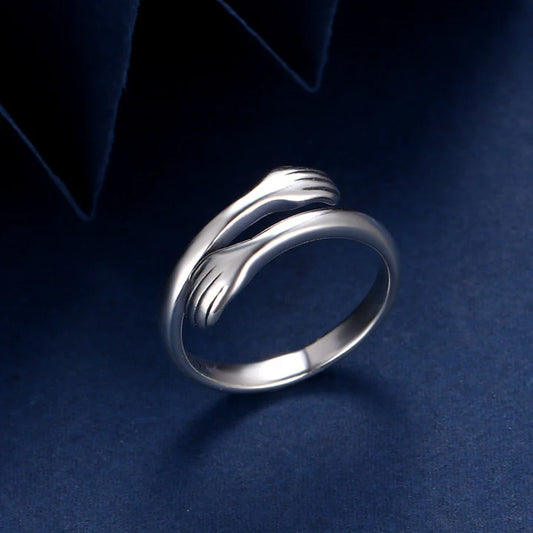 Eternal Embrace – Minimalist Zen Love Ring | Zen Ara Grove