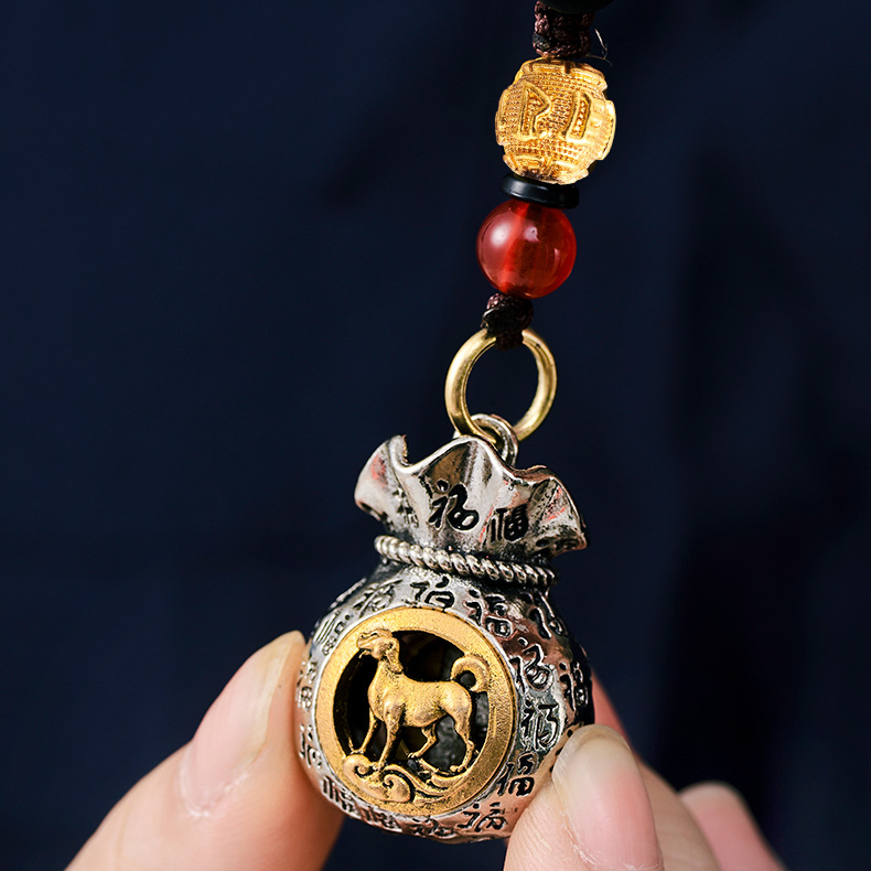 Mini Blessing Pouch: Keychain & Bag Charm