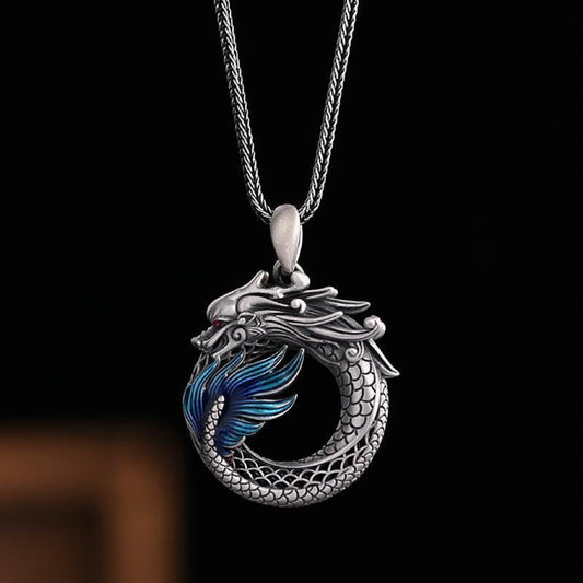 Auspicious Dragon Necklace – Power, Wisdom, and Good Fortune  | Zen Ara Grove