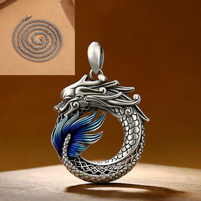 Auspicious Dragon Necklace – Power, Wisdom, and Good Fortune  | Zen Ara Grove