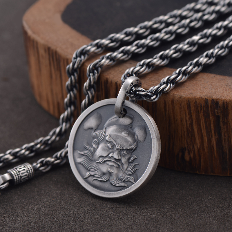 Classic Zhong Kui Blessing Pendant – Ward Off Evil with Heritage Style | Zen Ara Grove