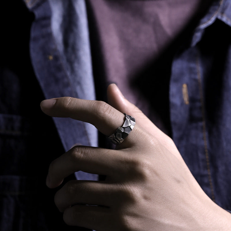 Zen Minimalist Geometric Ring – Balance in Simplicity | Zen Ara Grove