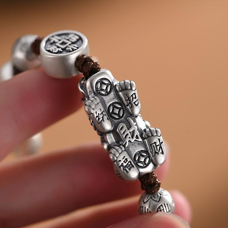 Pixiu Wealth Bracelet with Fu Character – Invite Abundance | Zen Ara Grove