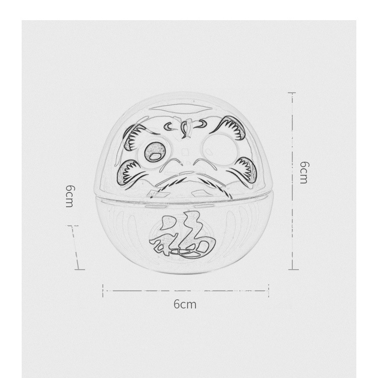 Daruma Spirit – Lucky Doll Symbolizing Perseverance & Fortune | Zen Ara Grove