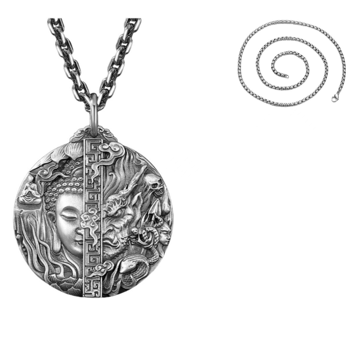 Zen Reminder Necklace – Master the Mind, Master Your Fate | Zen Ara Grove