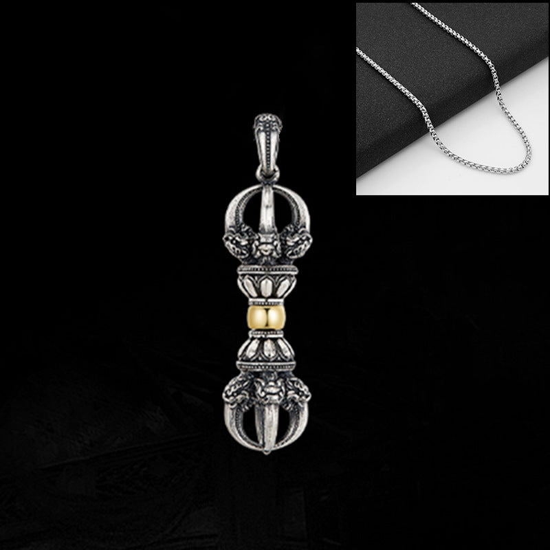 Vajra Pendant – Power & Spiritual Protection | Zen Ara Grove