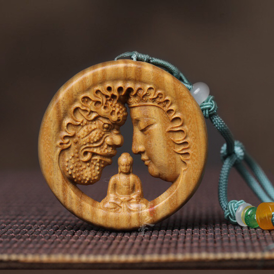 One Thought, Two Fates Pendant | Zen Ara Grove
