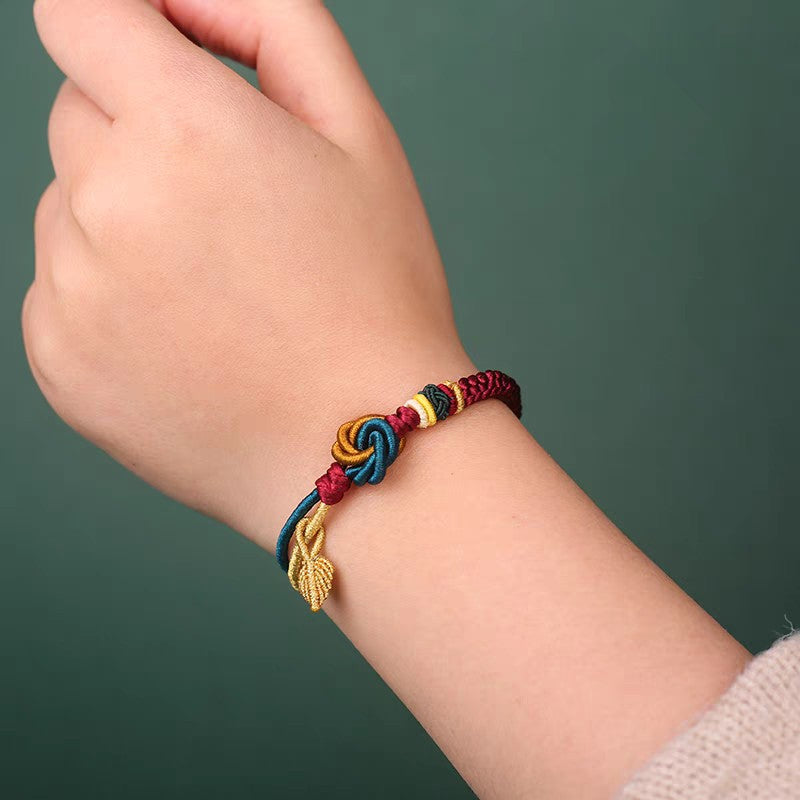 Mandala Knot Tibetan Meditation Bracelet – Spiritual Connection | Zen Ara Grove