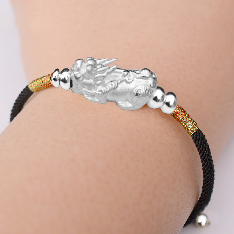 Gold-Plated Pixiu Bracelet – Wealth & Protection | Zen Ara Grove