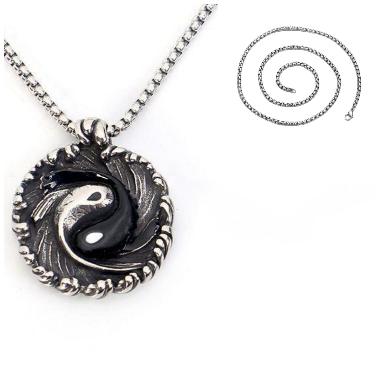 Vintage Yin-Yang Tai Chi Pendant | Zen Ara Grove