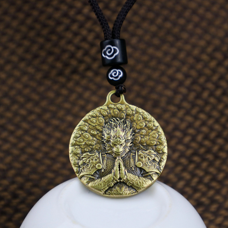 Wukong Prayer Pendant | Zen Ara Grove