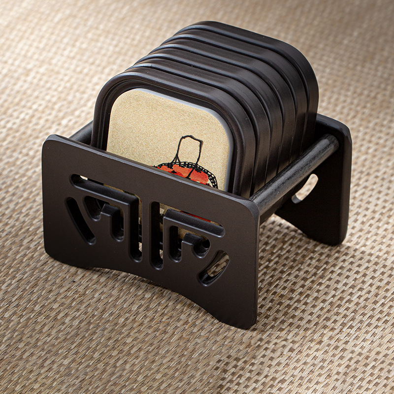 Oriental Zen Style Drink Coaster | Zen Ara Grove