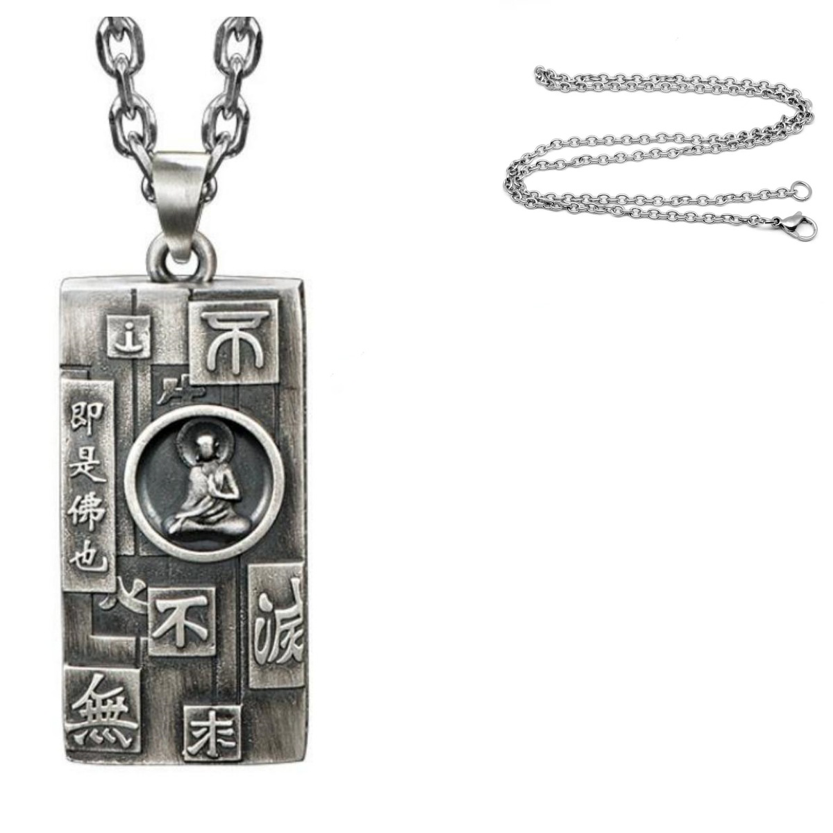 Buddha Amulet Necklace | Zen Ara Grove
