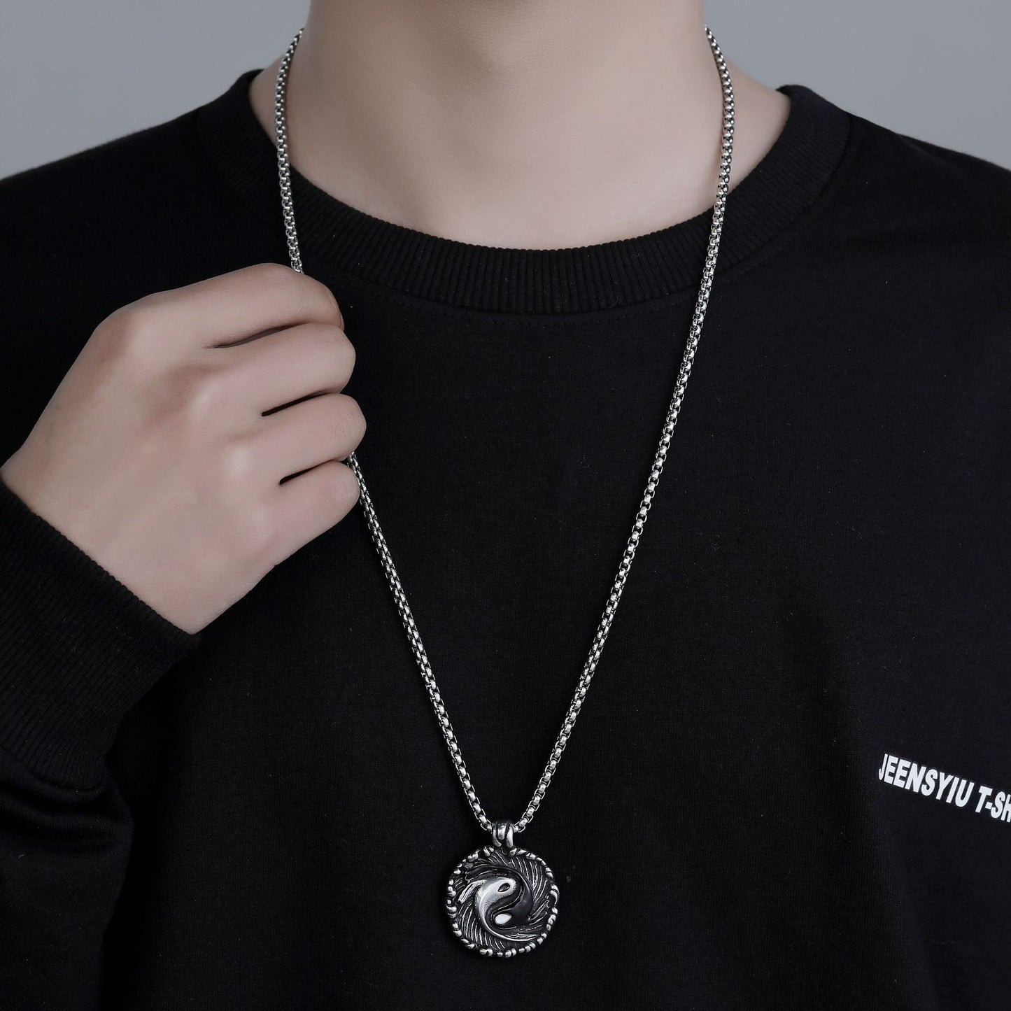 Vintage Yin-Yang Tai Chi Pendant | Zen Ara Grove