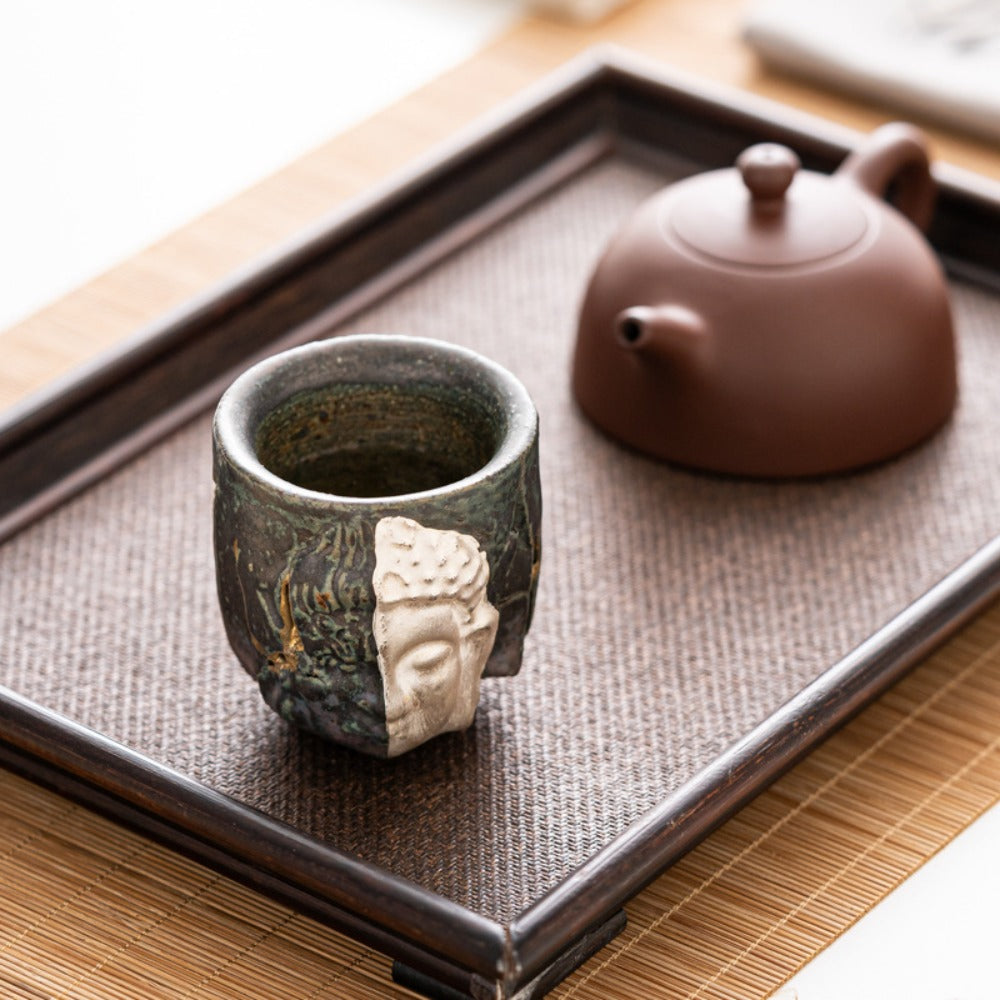 Mindfulness Color Pottery Cup | Zen Ara Grove