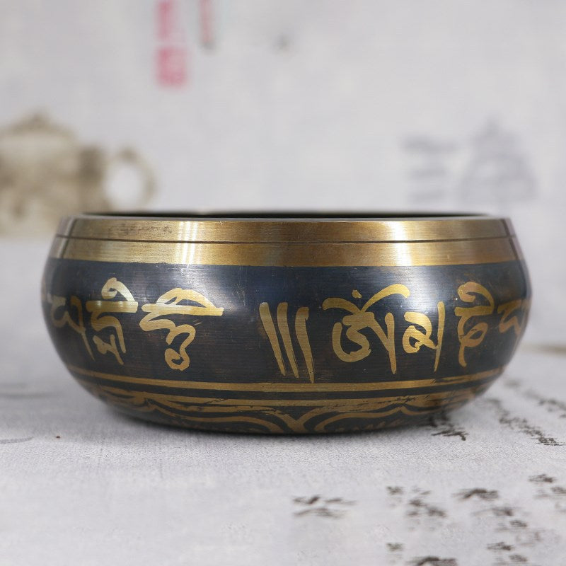 Engraved Om Mani Padme Hum Singing Bowl