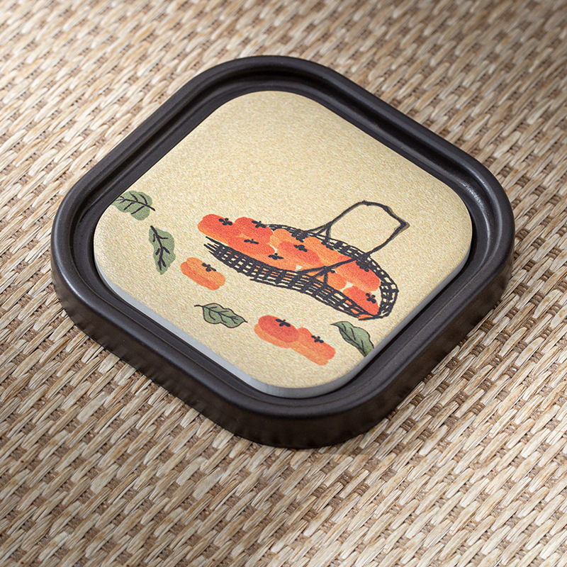 Oriental Zen Style Drink Coaster | Zen Ara Grove
