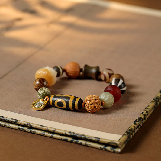 Awakened Lion Auspicious Bodhi Mala · Gradient Treasure Radiance