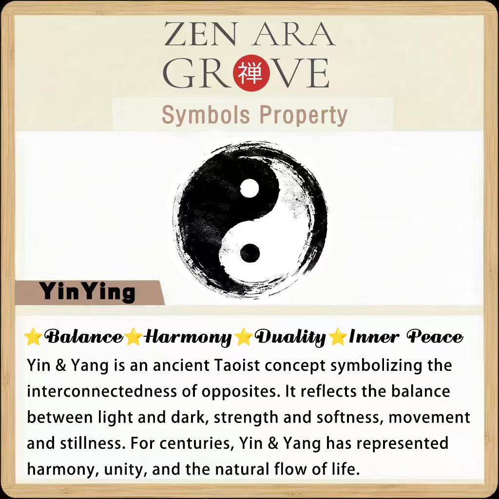Zen-Inspired Retro Yin-Yang Necklace | Zen Ara Grove