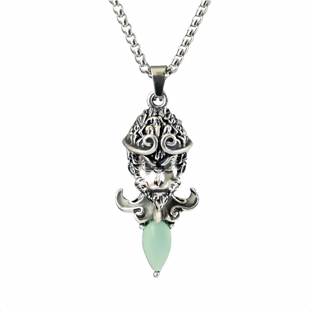 Glow-in-the-Dark Monkey King Pendant | Zen Ara Grove